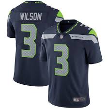 Nike Mens Russell Wilson Limited Carbon Black Jersey