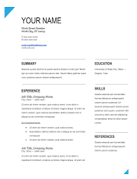 Free Download Resume Template  Click On The Next Links To Download            Outstanding Sample Resume Formats Free Templates    