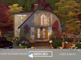 The Sims Resource Cozy Autumn House