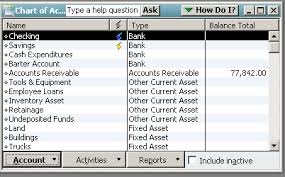 Ask The Expert Chart Of Accounts Balances Accounting