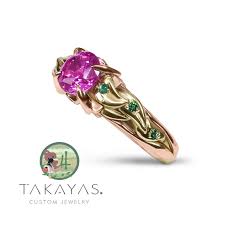 sailor jupiter inspired enement ring