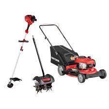 craftsman push mower trimmer with