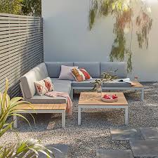 Metal Garden Corner Sofa Set