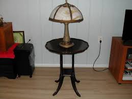 Glass Lamp Vintage Antiques By