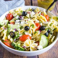 easy greek pasta salad dinners