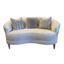 Lillian August Curved Loveseat In