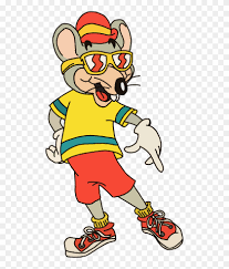 Summer Rat Vector From Shorts - Chuck E. Cheese's - Free Transparent PNG  Clipart Images Download
