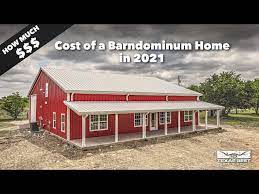 cost of a barndominium home in 2021