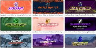 facebook gaming cover photos templates