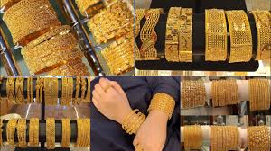 dubai gold bangles designs