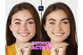 photo skin retouch action