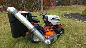 diy lawn bagger for fall cleanup