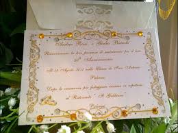 Le nozze d'oro, la festa del vostro 50° anniversario di matrimonio. Biglietti Di Invito Per 50 Anni Di Matrimonio Fantastic Ideas