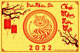 Chia sẻ PSD chúc mừng năm mới 2022 đẹp chào xuân Nhâm Dần