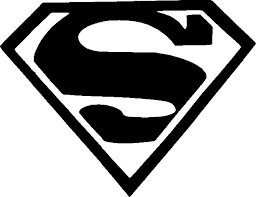 Superman Adhesive Stencil