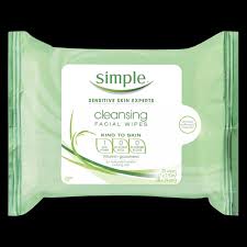 simple cleansing wipes 25ct