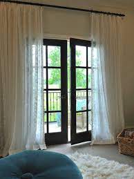 French Doors Interior French Door Curtains