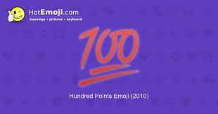 100 emoji meaning with pictures from