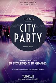 Download City Party Free Psd Flyer Template For Photoshop Event