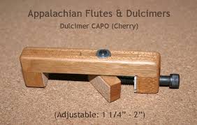 Hand Made Mountain Dulcimer Capo Cherry Or Dogwood In 2019