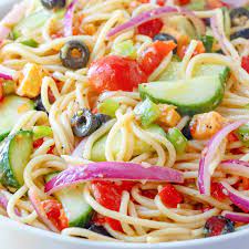 spaghetti salad video the country cook