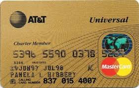bank card at t gold universal bank