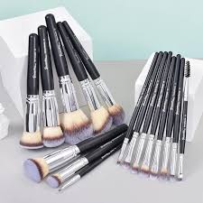 dense hair makeup brushes set