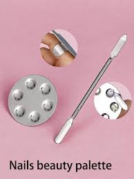 stainless steel cosmetic makeup palette