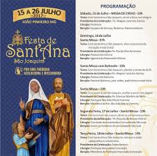 Melhores pastas de ana cruz. Portal Minas Gerais Eventos Festa De Sant Ana E Sao Joaquim