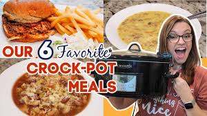 Find a wide variety of convenient crock pot recipes here. The Best Of Crock Pot Recipes Our Family S Favorite Slow Cooker Dinners What S For Dinner Youtube