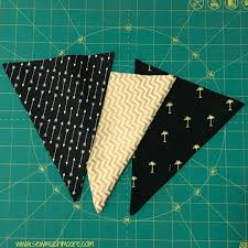 diy fabric pennant banners