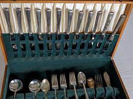 R Wallace Stainless Flatware Set