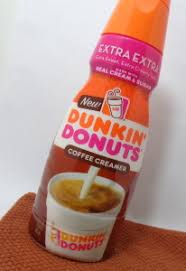 dunkin donuts coffee creamer