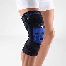 Bauerfeind Genutrain S Knee Support Extra Stability To Keep The Knee In Proper Position Left Knee Size 1 Color Black