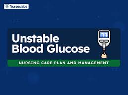 risk for unle blood glucose level