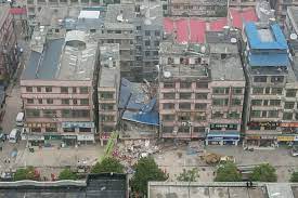 effondrement d un immeuble en chine