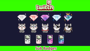★・・・・・・★・・・・・・★・・・・・・★connect with me ♥ website: Create Custom Sub Badges For Twitch By Kiku194 Fiverr