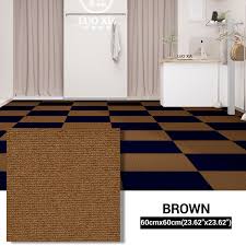 60x60cm striped carpet tiles heavy duty
