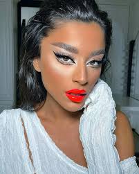 red lips makeup ideas by