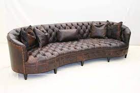 tufted leather sectional sofa 55