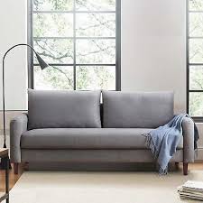 Mid Century Modern Linen Sofa