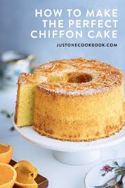 The cake is bouncy like a sponge, with the soft and delicate texture resemble cotton when you tear it apart. How To Make The Perfect Chiffon Cake Just One Cookbook