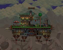 Here's my 1.3 base(still wip).most of it are made out of granite,the wall of the hallway is marble wall.i made a control room on the top (just for decoration). 92 Best Terraria Base Inspiration Images On Pinterest Cute766