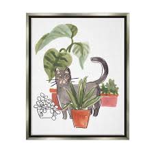 The Stupell Home Decor Collection Cat