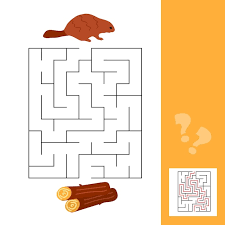 Educational Maze Puzzle Game For