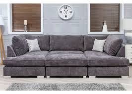 ashton u shape sofa with footstool by