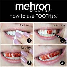 mehron makeup tooth fx white
