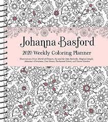 Create the 2021 coloring planner that suits your life with two downloadable options! Johanna Basford 2020 Weekly Coloring Planner Calendar Basford Johanna 0050837424463 Amazon Com Books