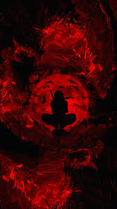 ༒itachi༒ on soundcloud and discover followers on soundcloud | stream tracks, albums, playlists on desktop and mobile. Itachi Uchiha Red Moon Shinobi 4k Vertical Wallpaper Displate Geek Me Art
