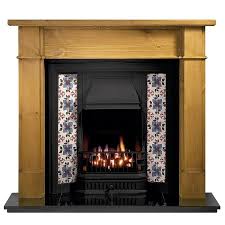 Solid Pine Wood Fireplace